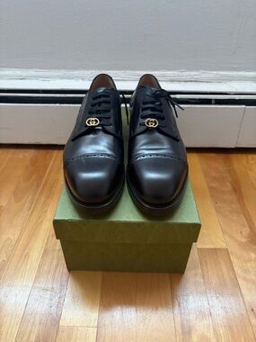 Gucci Lace Up Shoe with Brogue Details
